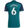 Arsenal Gabriel 6 Tredjedrakt 2023-24 Kortermet